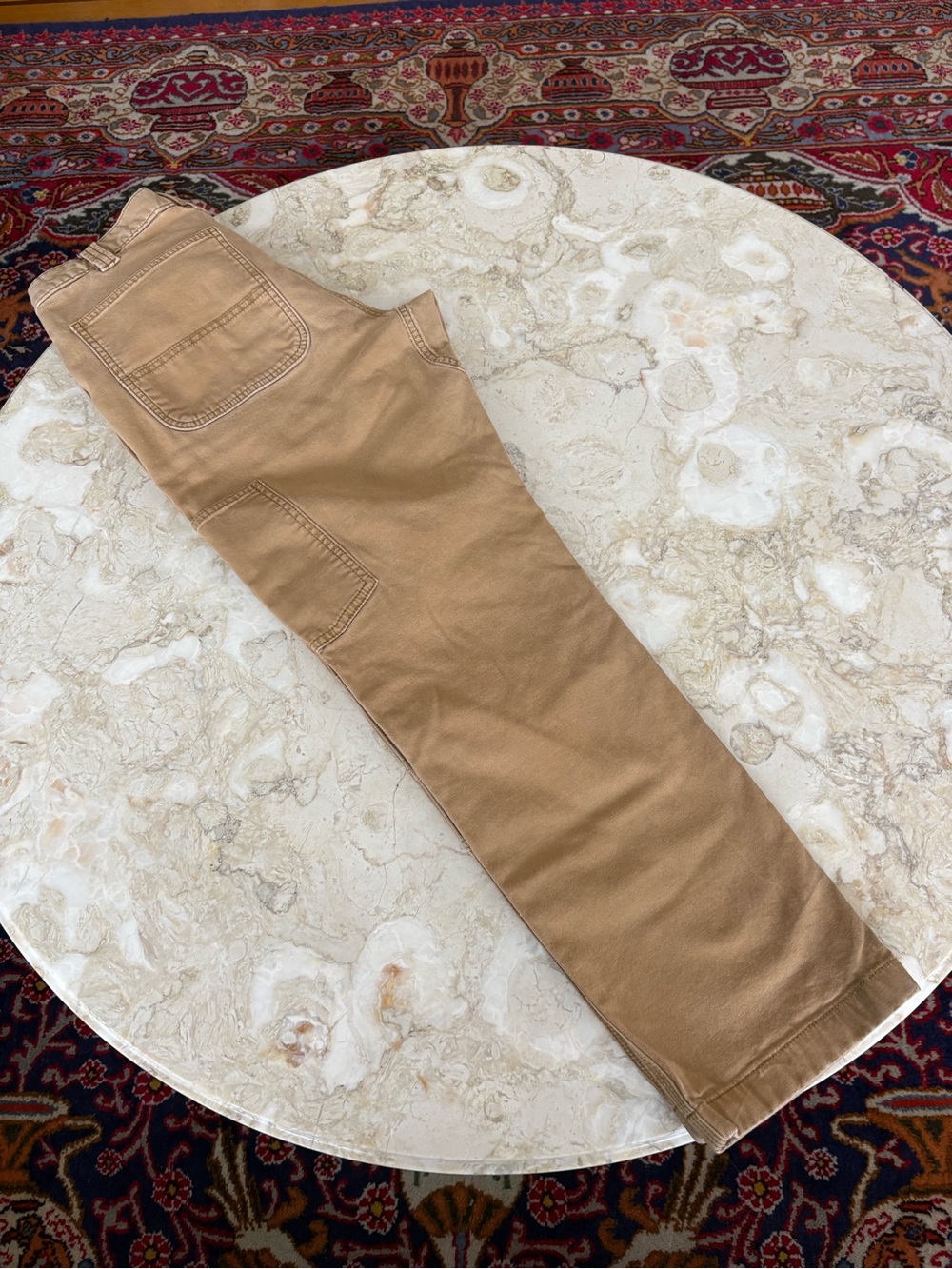 Carhartt Double Knee Relaxed Fit Work Pants – 32x30 – Tan/Khaki – Rugged Utility - Picture 9 of 13